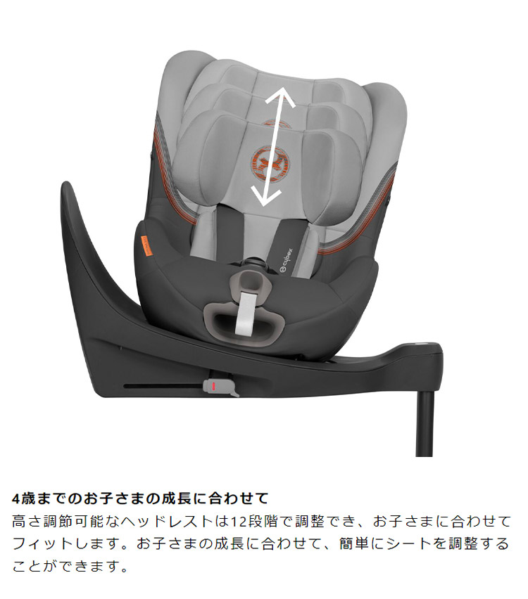 楽天市場】CYBEX サイベックス シローナ SX2 アイサイズ