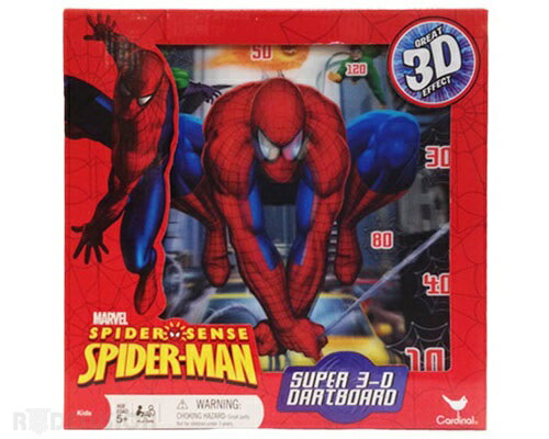 楽天市場】マーベル スパイダーマン 3Dダーツセット MARVEL アメコミ