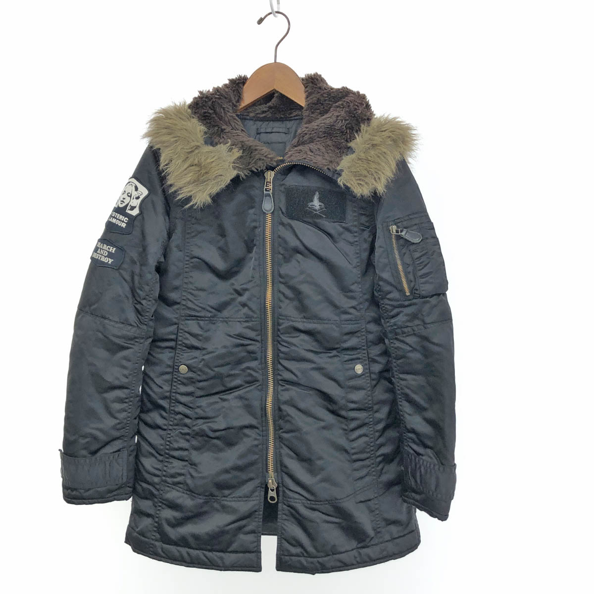 楽天市場】HYSTERIC GLAMOUR ヒステリックグラマー ミリタリーコート