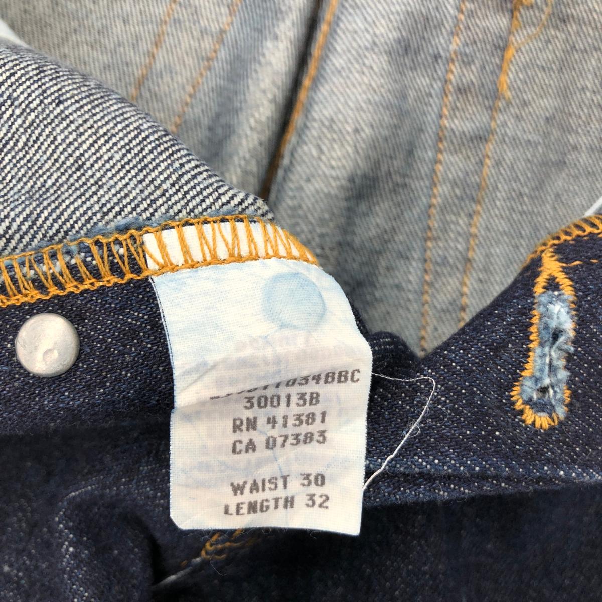 美品 USA✨RRL 41381 ジーンズ セルビッチ 5ポケット 32×30