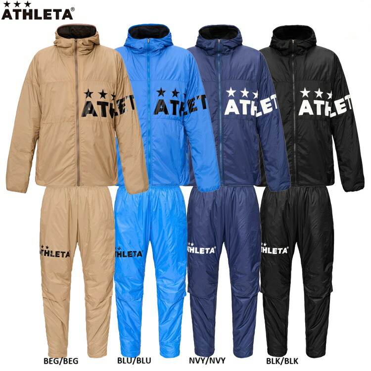 ATHLETA フード付きジャケット パンツ セットアップ M ATHLETA フード
