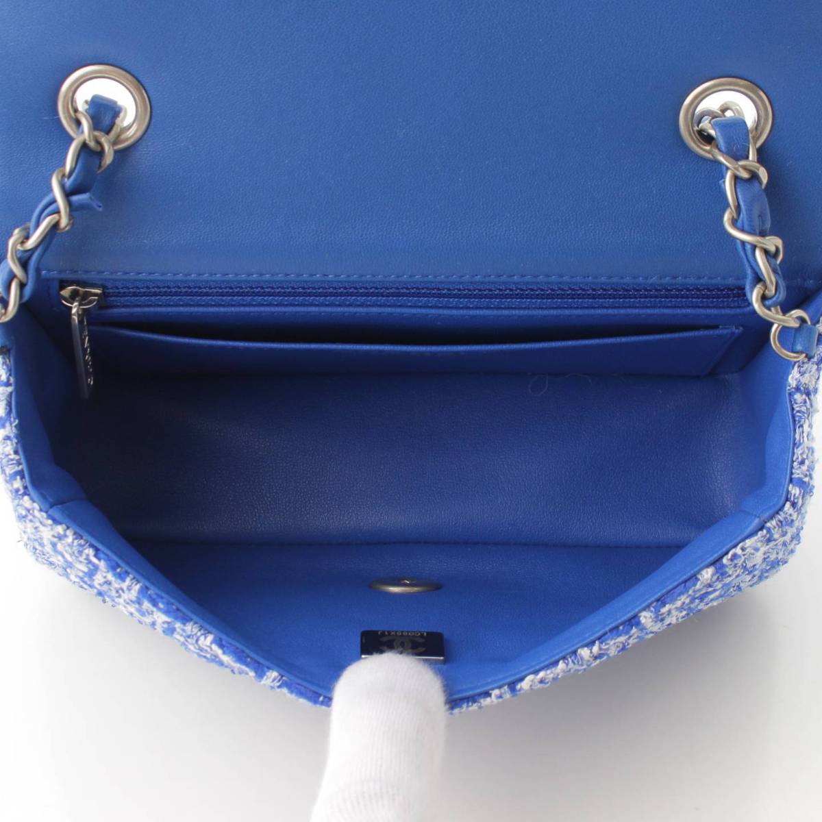 楽天市場】【シャネル】Chanel ツイード ミニマトラッセ 20 チェーン