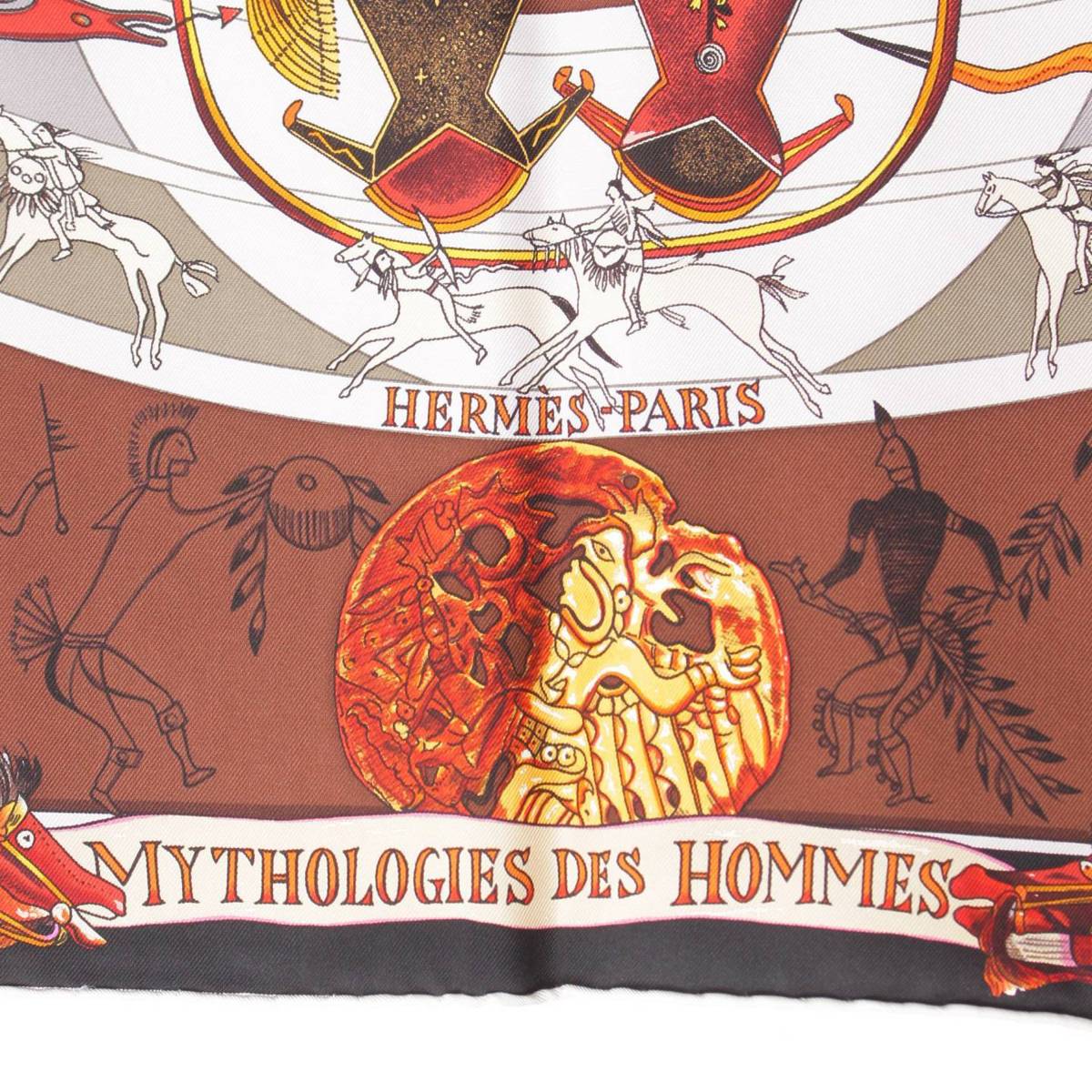 楽天市場】【エルメス】Hermes カレ90 LES MYTHOLOGIES DES HOMMES