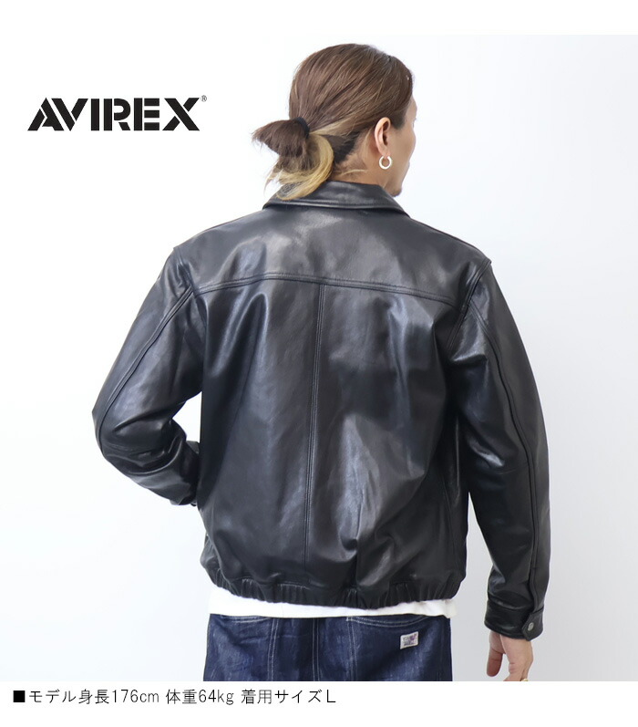 楽天市場】AVIREX アヴィレックス ゴート ベジ スイングトップ レザー