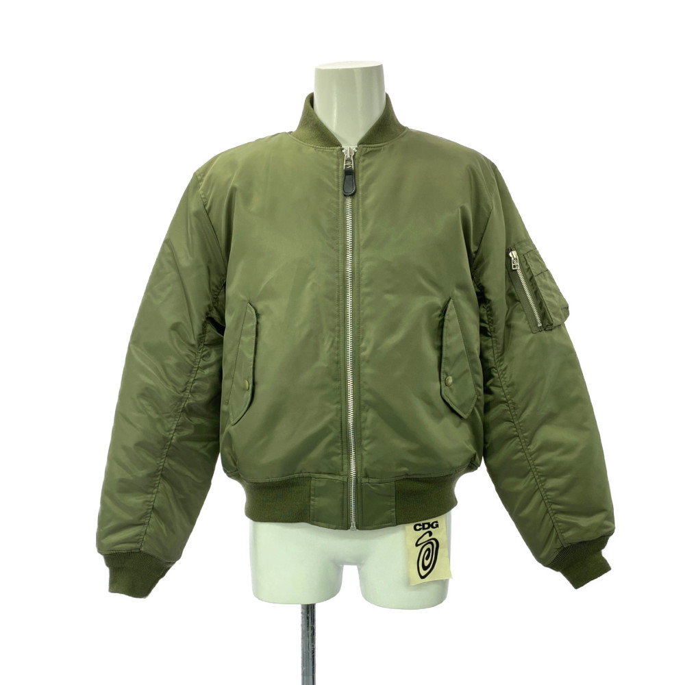 楽天市場】ステューシー CDG MA-1 JACKET・フライトジャケットブルゾン