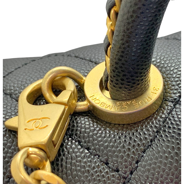 楽天市場】≪Brand new≫ CHANEL COCO handle bag 29 Frap Bag With