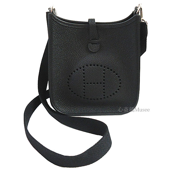 楽天市場】≪Brand new≫ Hermes Evelyn 16 Amazone Bag Black Silver
