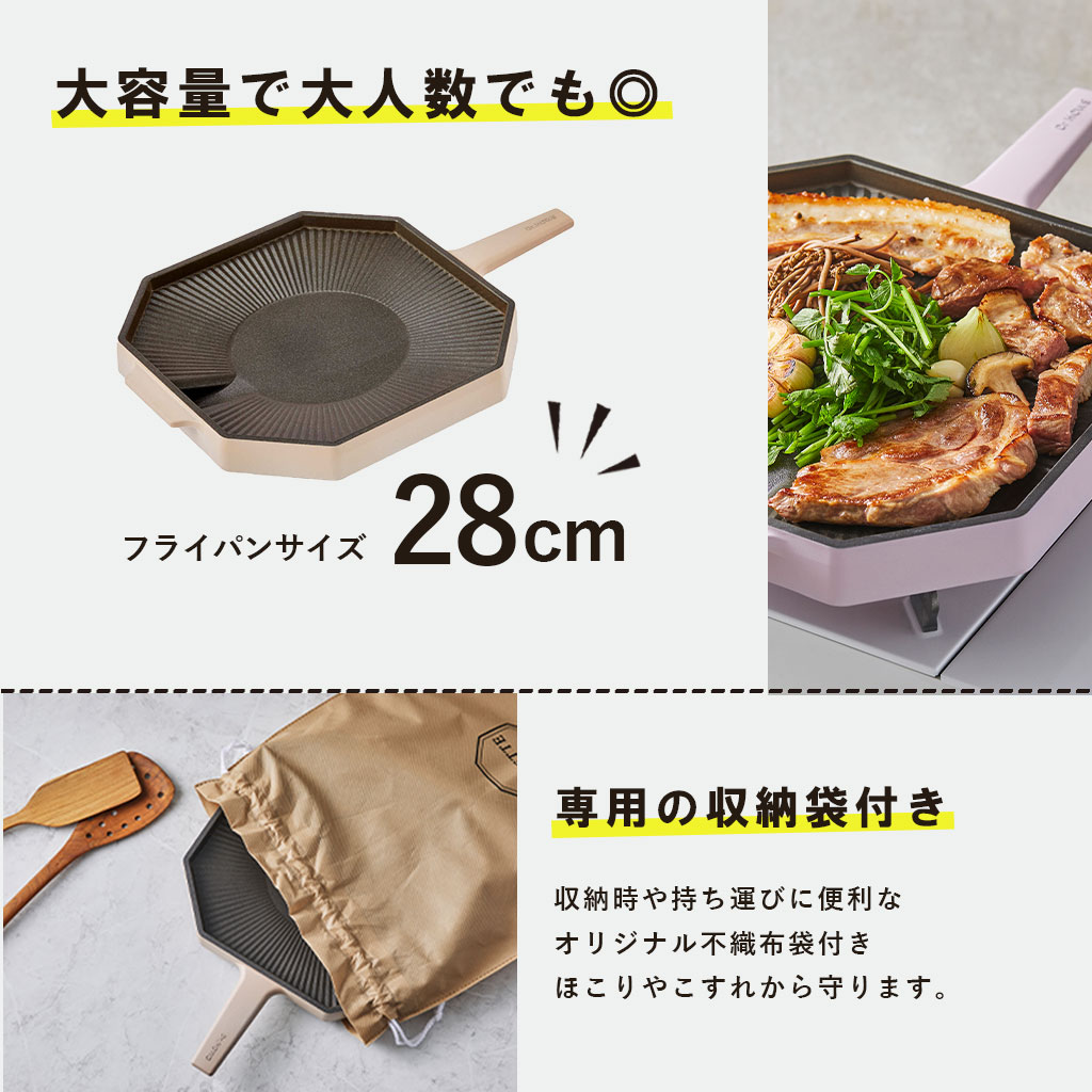 楽天市場】ドクターハウス パレットグリルドパン グリルドパン 28cm