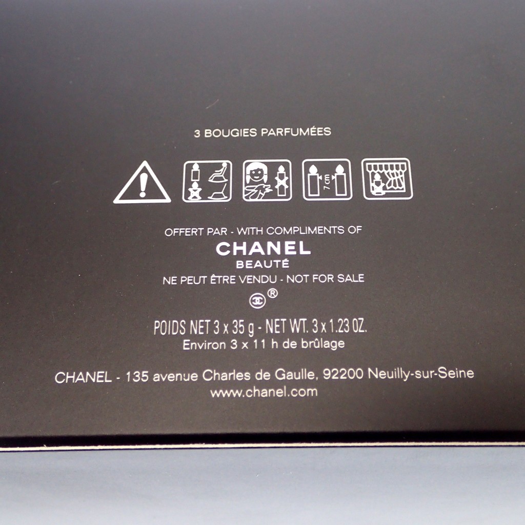 楽天市場】CHANEL シャネル ノベルティ ミニアロマキャンドル 3個