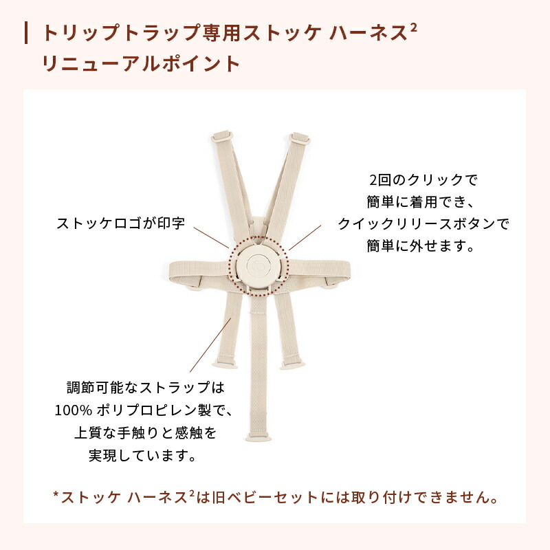楽天市場】【公式店限定】 ストッケ トリップトラップ ハーネス2