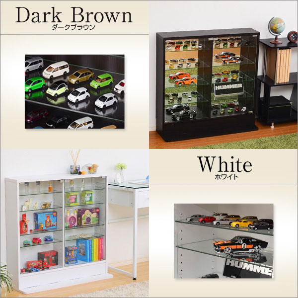 楽天市場】コレクションケース フィギュアケース ロータイプ 浅型 幅90