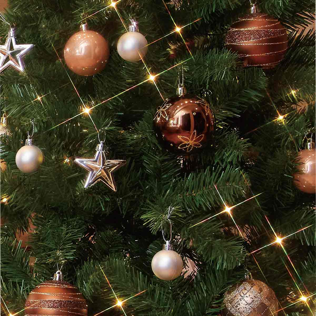 楽天市場】ポットライトクリスマスツリー コパーゴールド 高さ150×幅