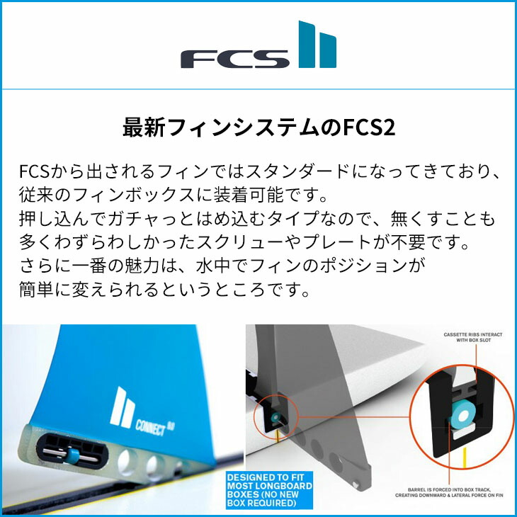 楽天市場】FCS2 ロングボード フィン KAI SALLAS LONGBOARD FIN 6.5