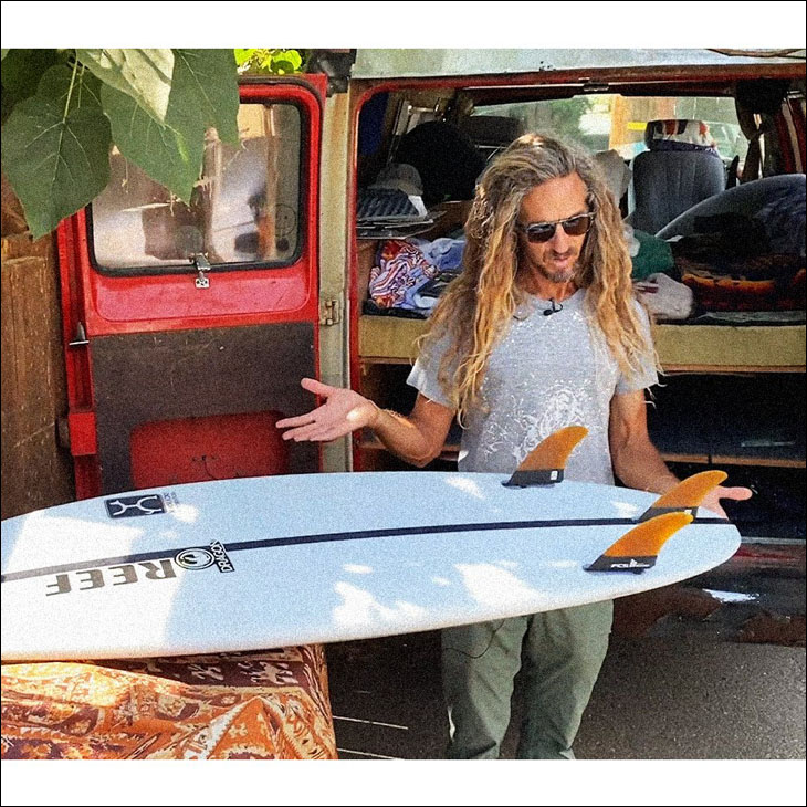 FCSII フィン ROB MACHADO L TRI KEEL キール トライ FCS II RM TRI