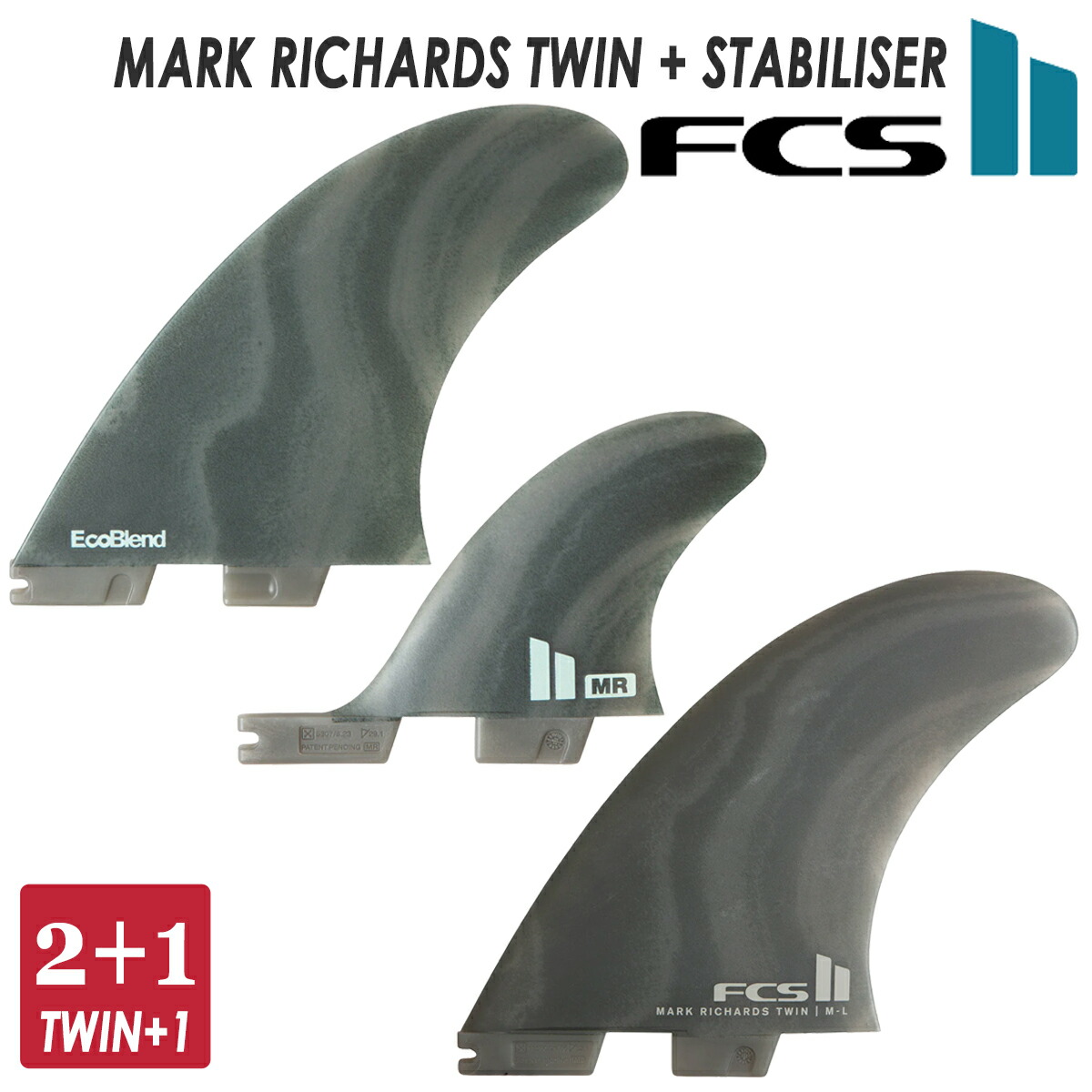 楽天市場】【2/19〜2/22エントリーでP10倍】26 FCS2 フィン MR TWIN +