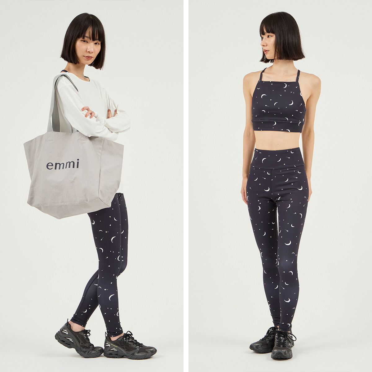 楽天市場】エミ emmi ヨガウェア Happy Active set 4点セット