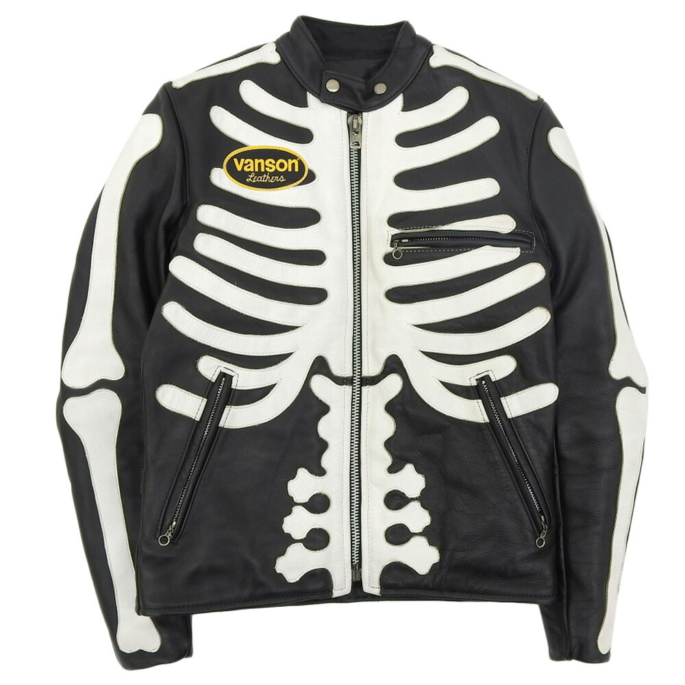 楽天市場】VANSON バンソン 美品 Vanson バンソン モデルB BONE ボーン