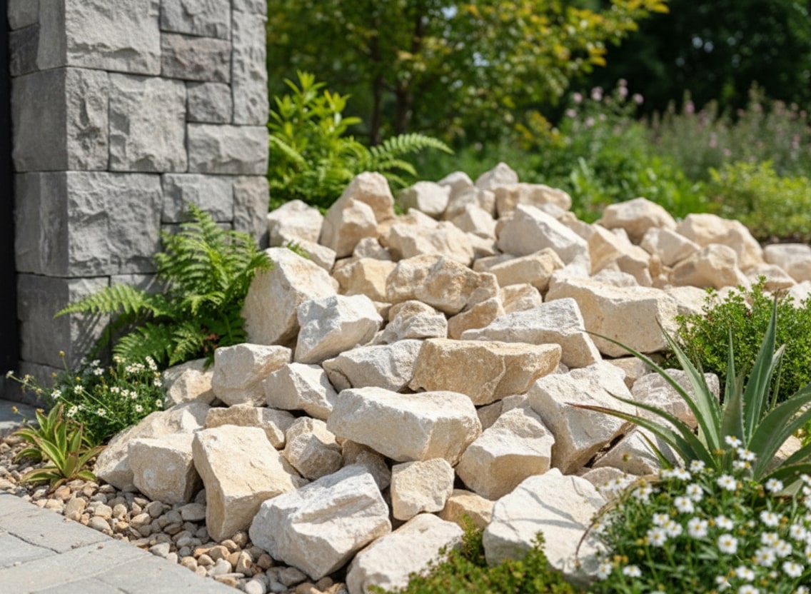 楽天市場】庭石 ロックガーデン 石 岩 黄色 イエロー 白 黄