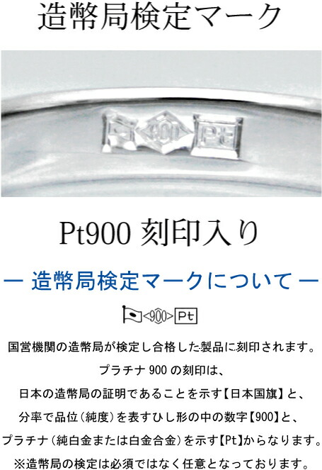 楽天市場】指輪 リング プラチナ【造幣局検定マーク入り】幅3.3mm重量