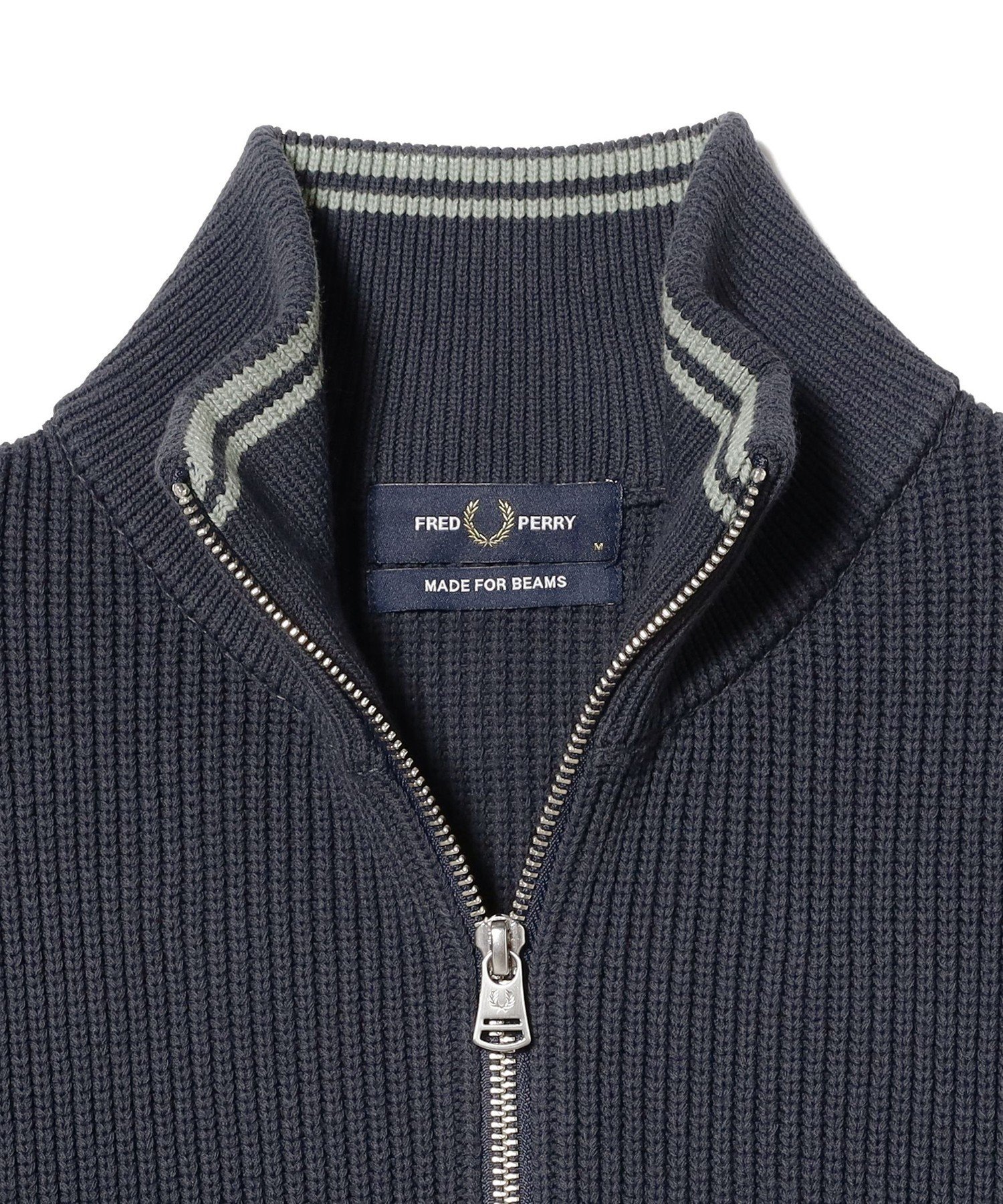 BEAMS MEN｜【別注】FRED PERRY / ジップ カーディガン | Rakuten