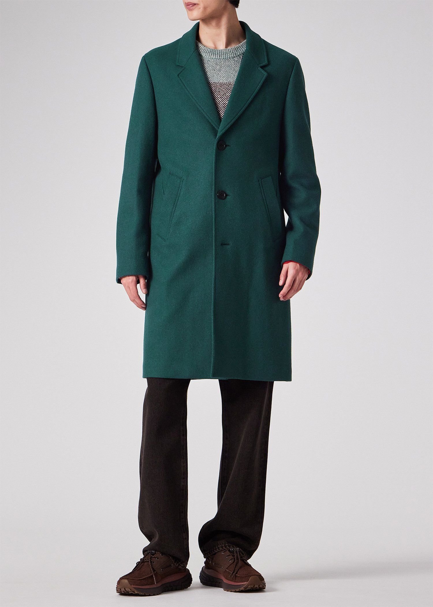 Paul Smith｜ブラッシュドメルトンツイル チェスターコート | Rakuten