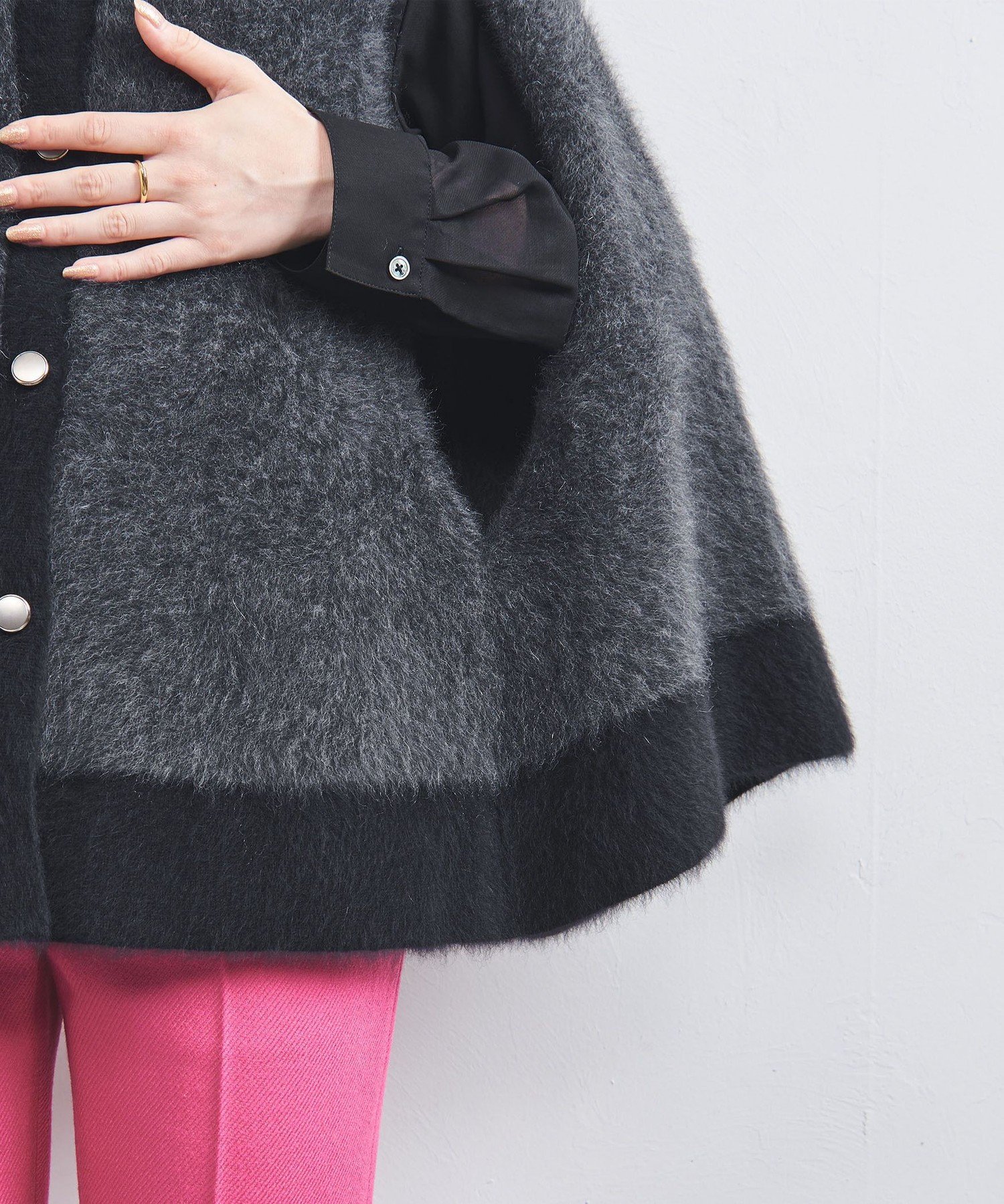 UNITED ARROWS LTD. OUTLET｜フォックス カシミヤ ケープ | Rakuten