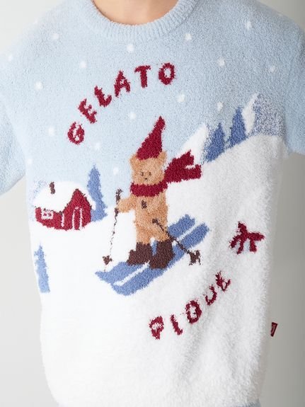 gelato pique｜【HOLIDAY】【HOMME】スキーベアジャガードプルオーバー