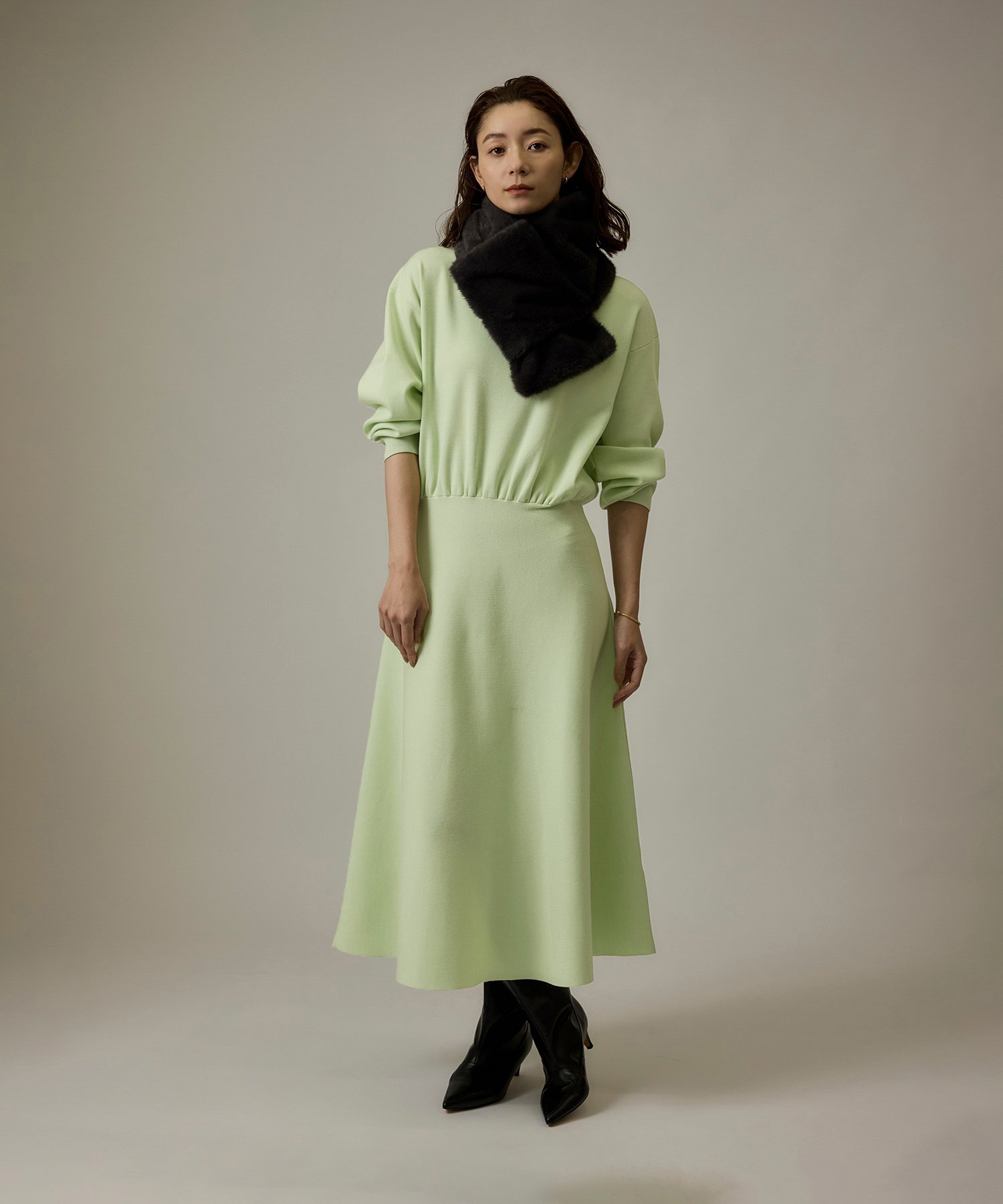 ROPE'｜【J'aDoRe・店舗限定】ニットワンピース【Sサイズフェア対象