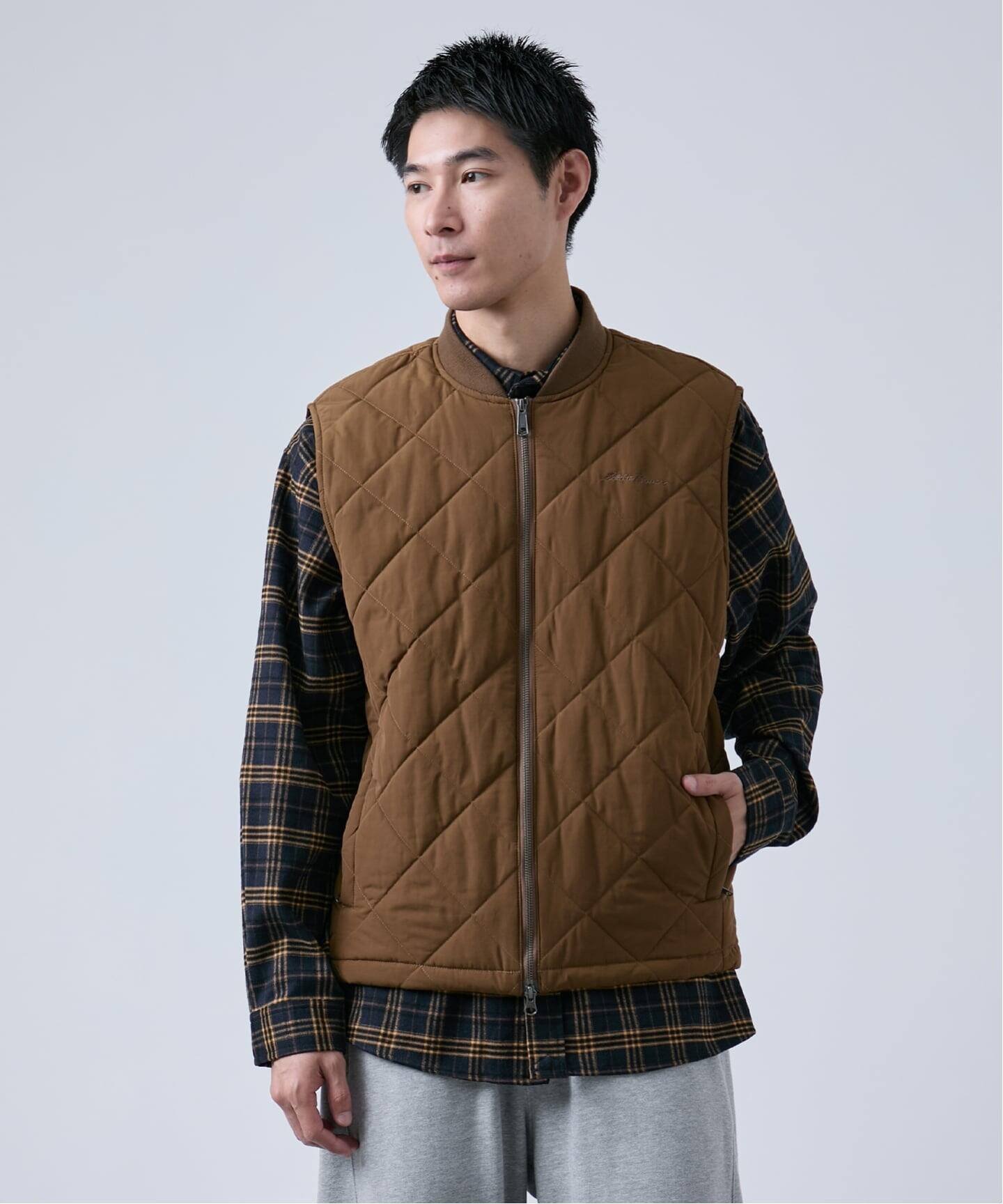 B.C STOCK｜Eddie Bauer 別注 中綿 キルティングベスト | Rakuten
