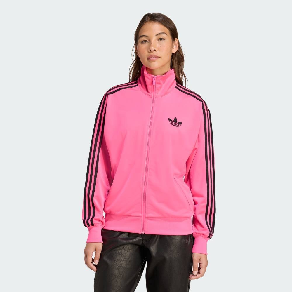 adidas SNIDEL ファイヤーバードトラックジャケットベロア pink adidas