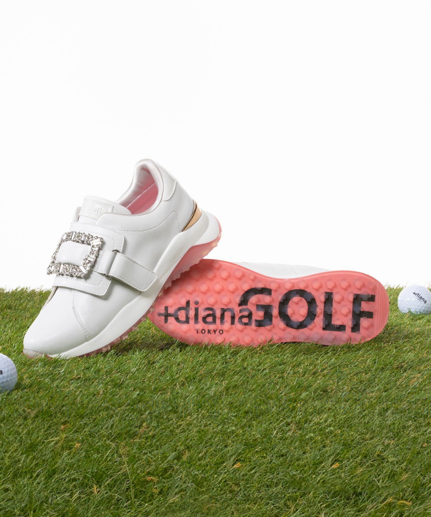 diana｜【+dianaGOLF】バックル付きゴルフシューズ | Rakuten Fashion