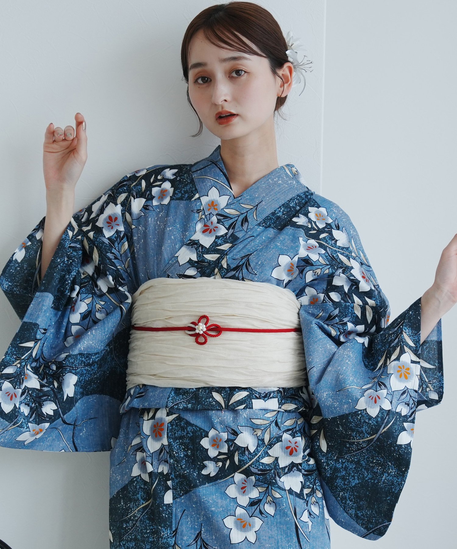 楽天市場】桔梗（浴衣｜和服）：レディースファッションの通販