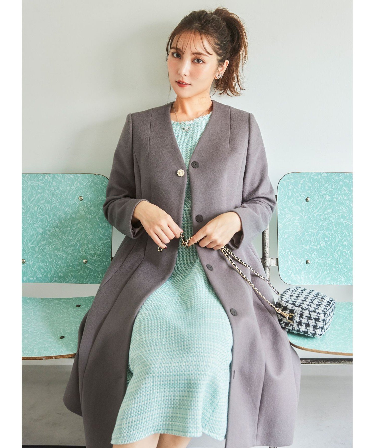 TOCCA｜【消臭】PEARL ROCK ロングコート | Rakuten Fashion(楽天