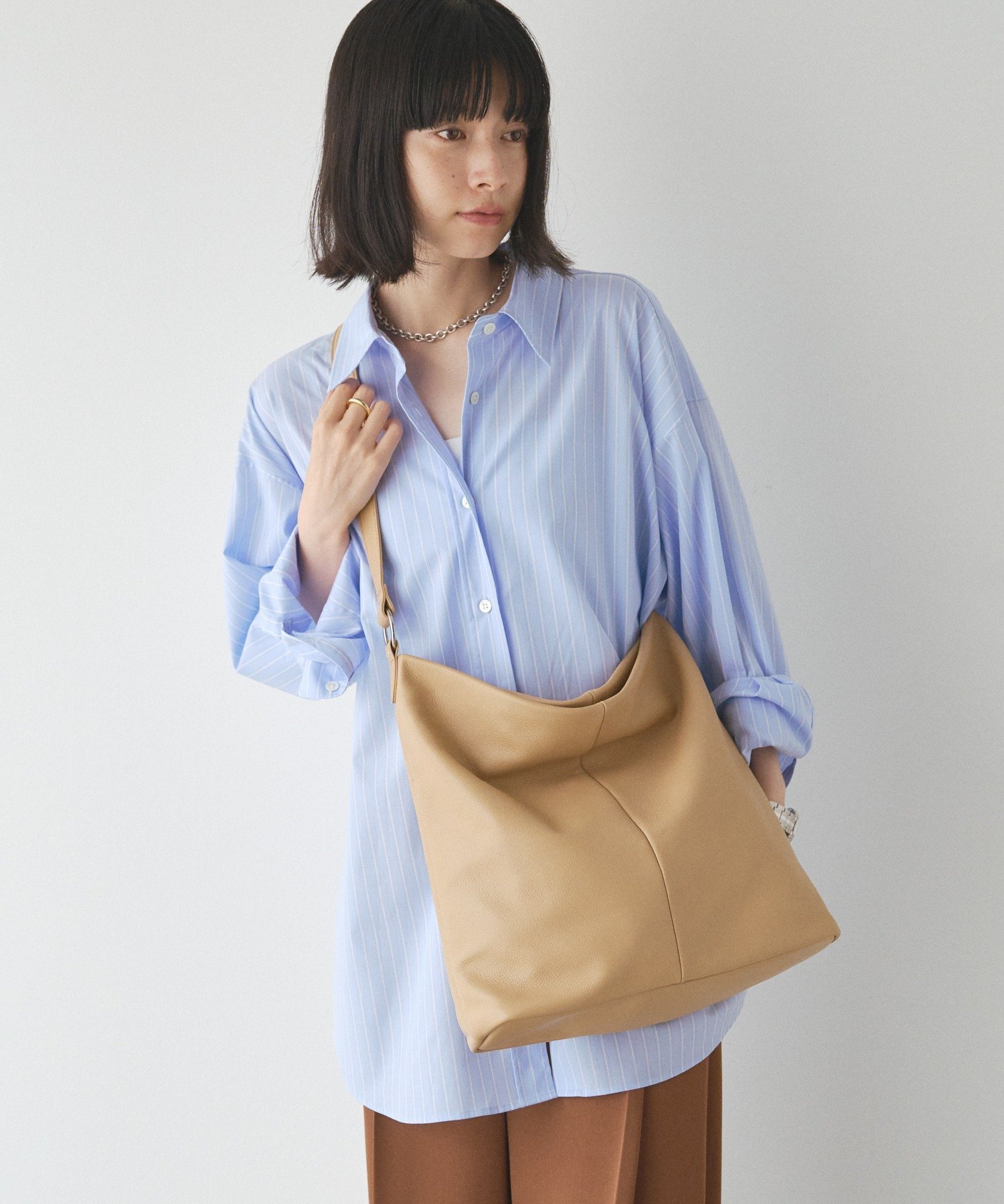 russet｜ソフトレザーワンショルダーバッグ | Rakuten Fashion(楽天