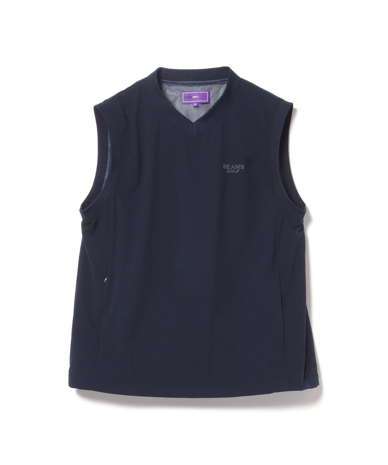 BEAMS GOLF PURPLE LABEL ブラックベスト M 【公式通販】