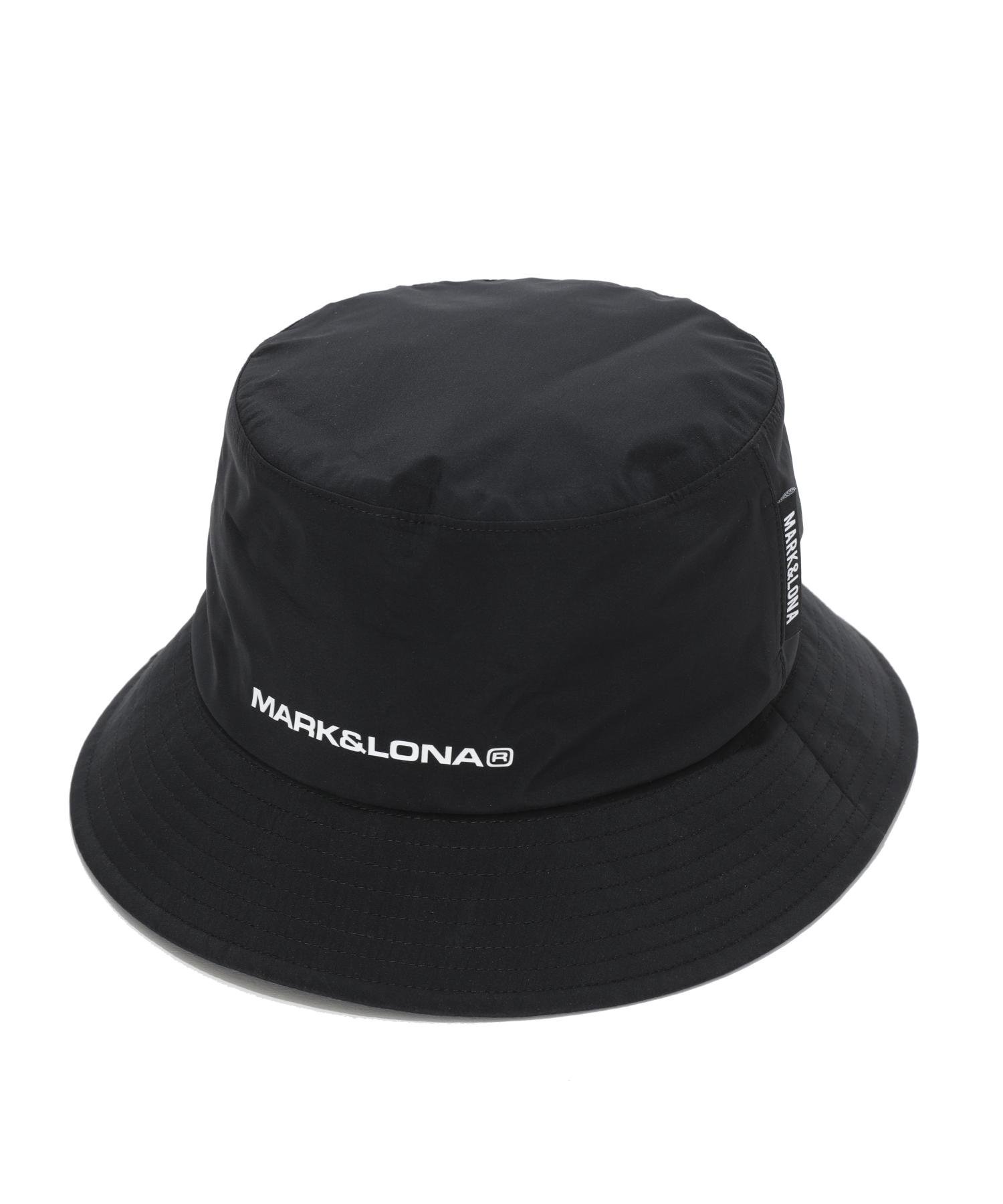 美品 ☆ MARK&LONA バゲットハット 帽子 マーク&ロナ 正規品 黒 美品