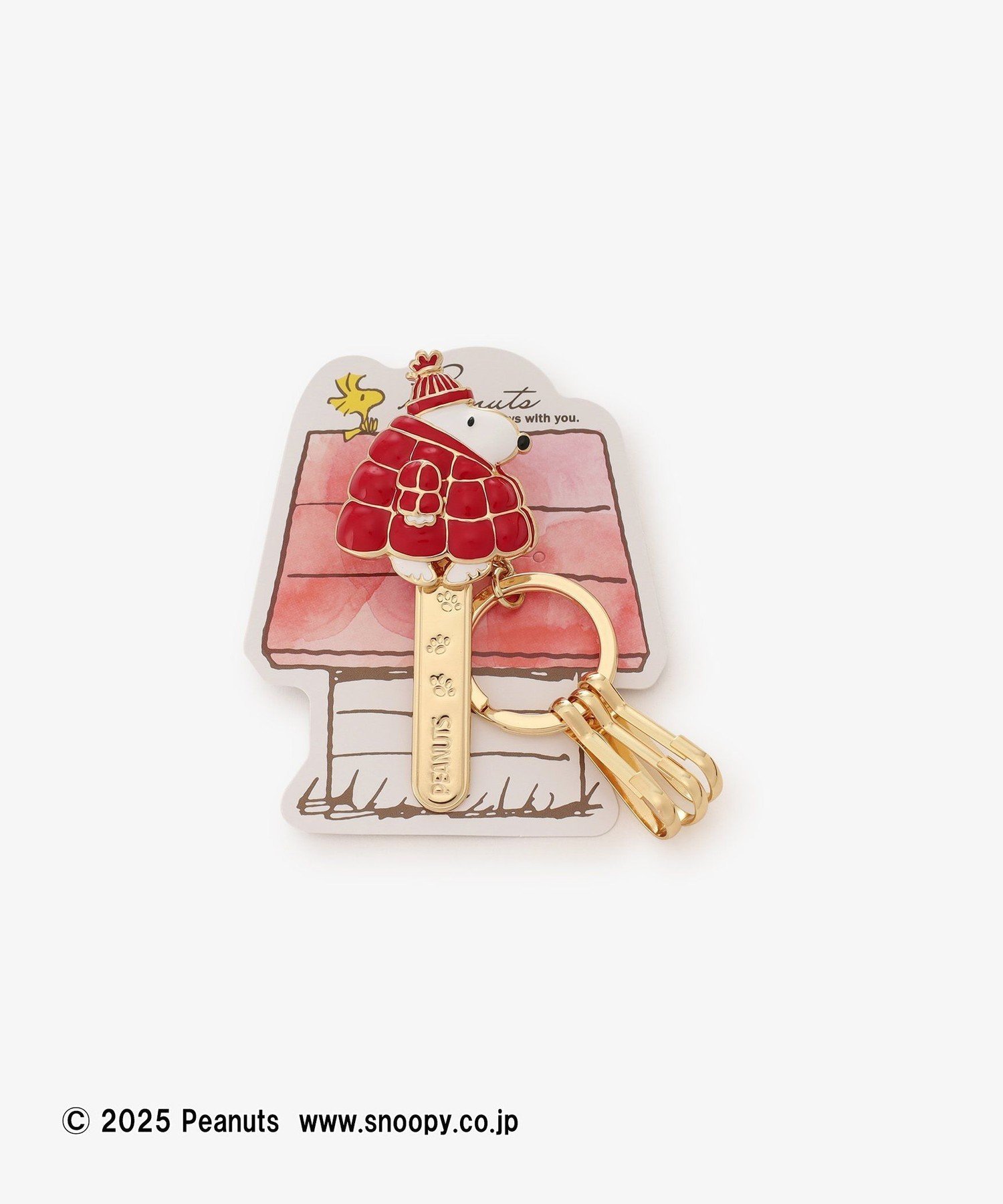 kate spade new york｜ピーナッツ X KSNY パファー キーフォブ