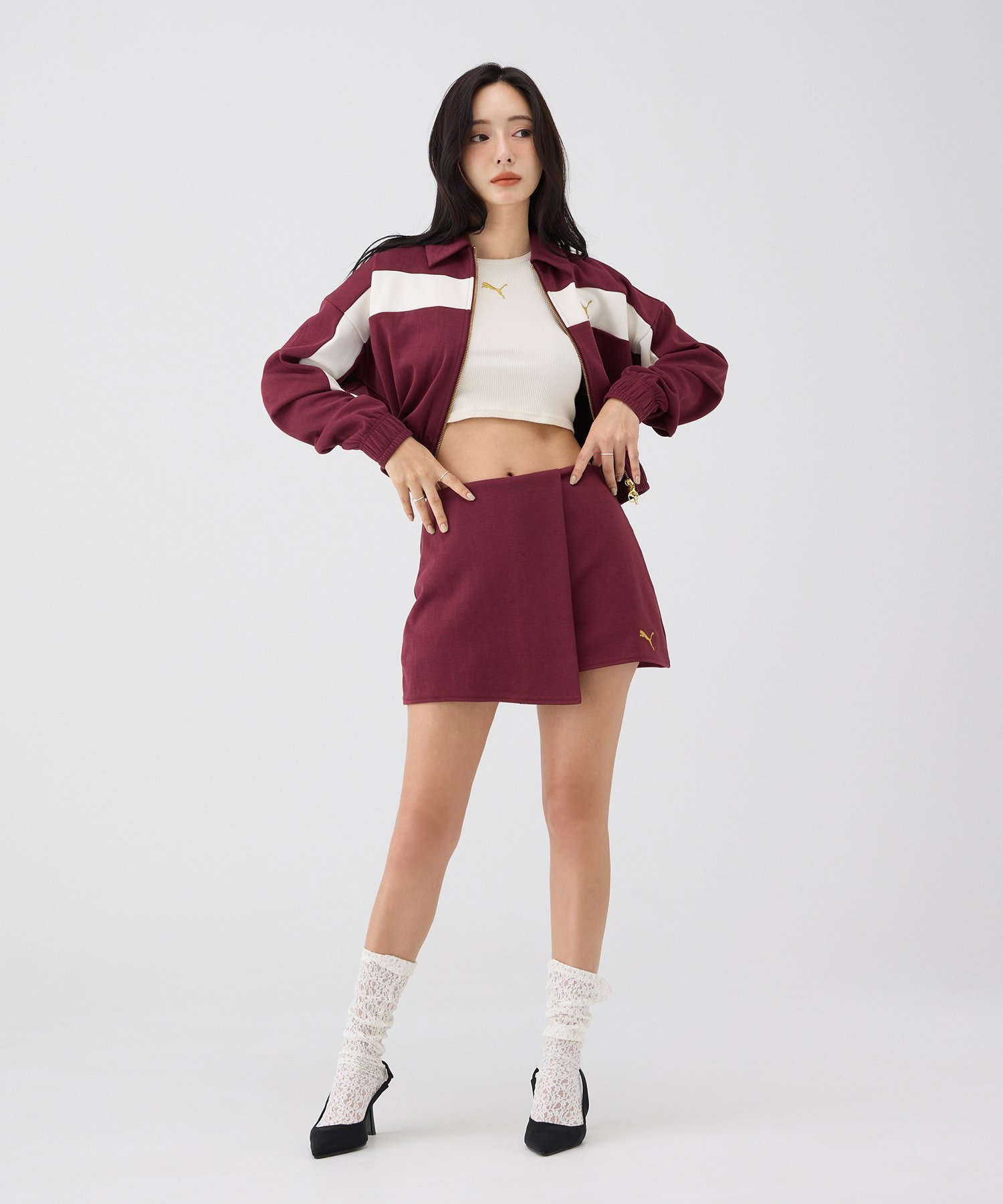 EIMY ISTOIRE｜PUMAトラックジャケット*スカショーパンSET | Rakuten