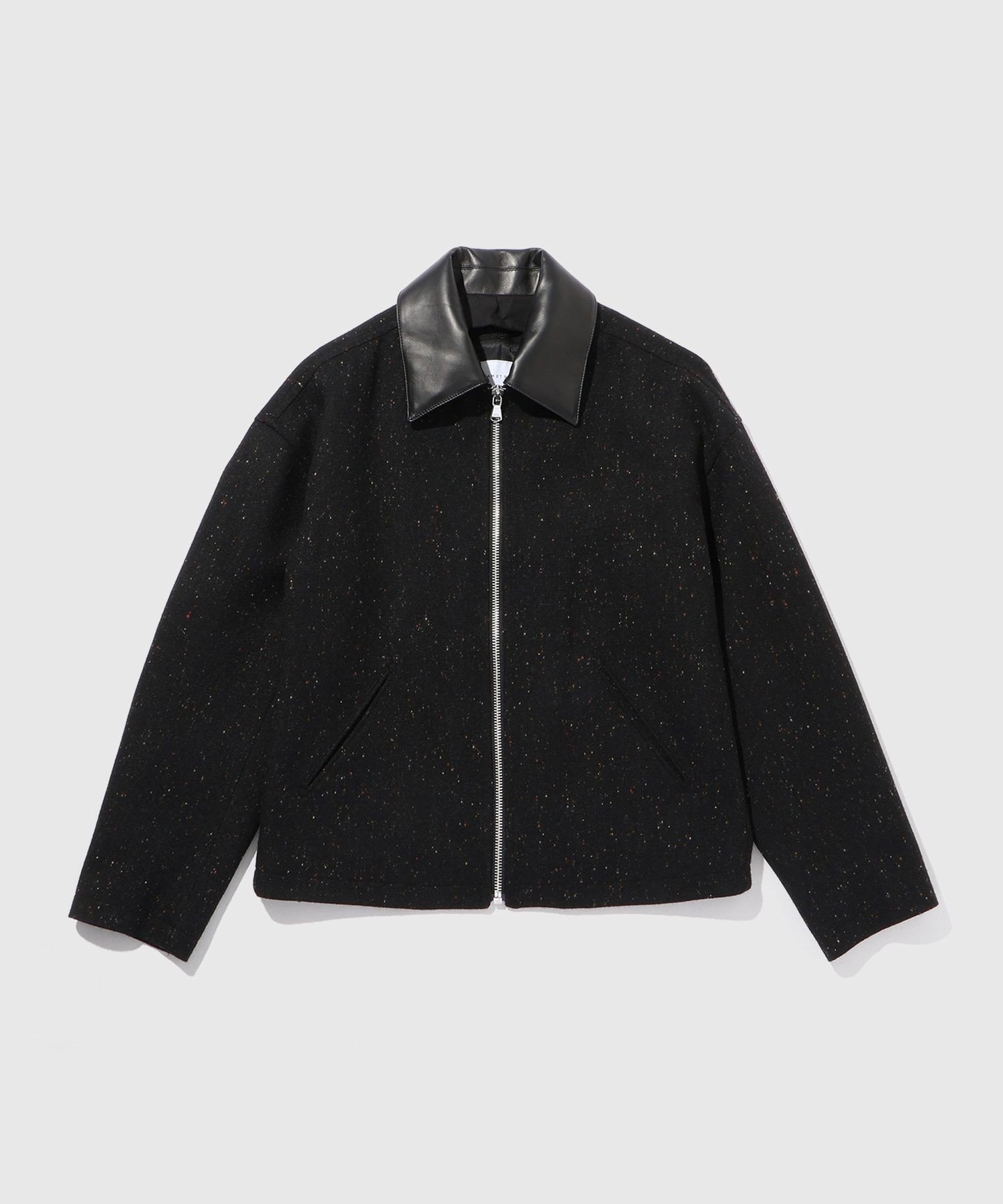 ADAM ET ROPE'｜ネップツイード ライダースジャケット | Rakuten