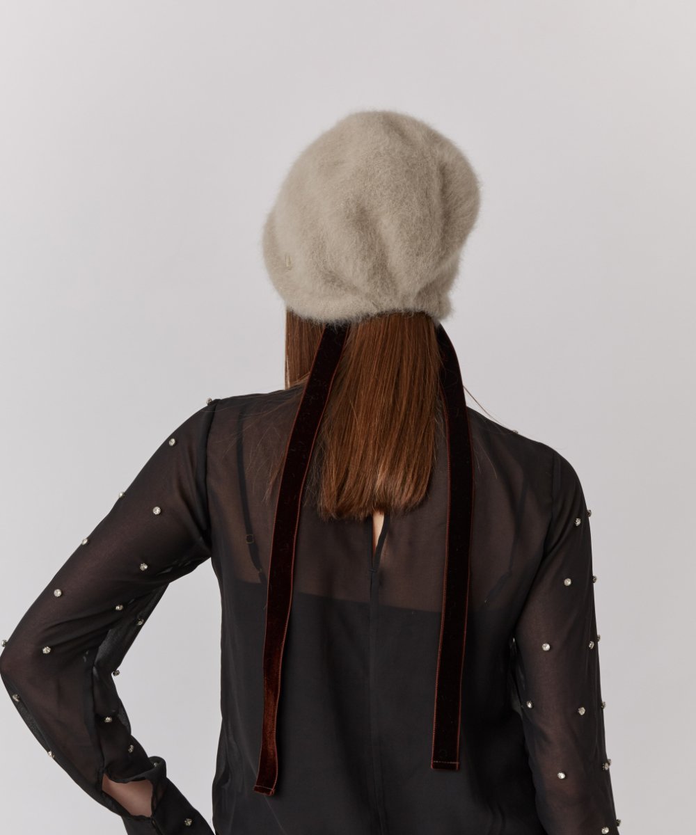 OVERRIDE｜Chapeau d' O Lame Angora Hood / シャポードオー | Rakuten
