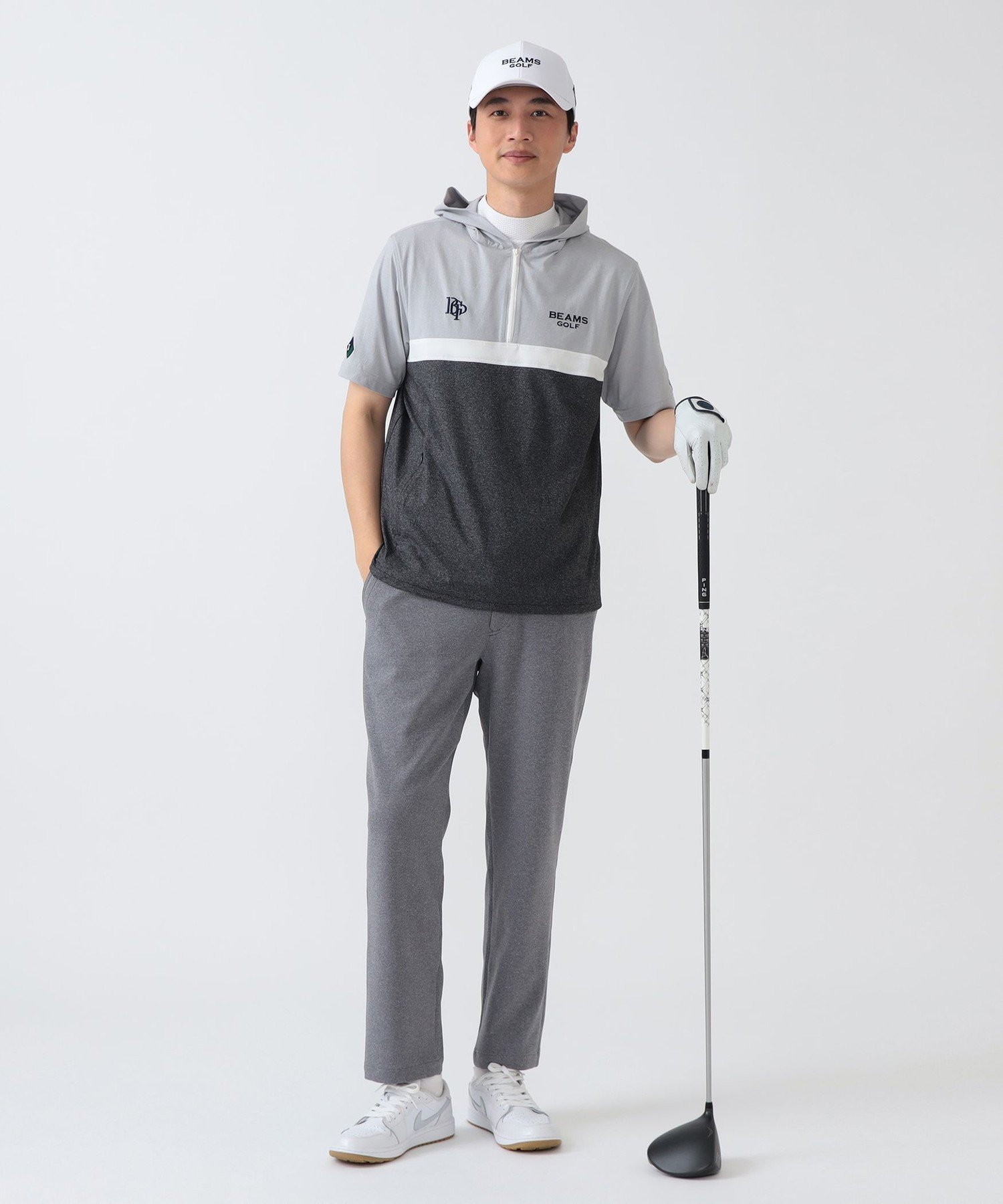 BEAMS GOLF｜PURPLE LABEL / ライトサルエル ジャージ パンツ