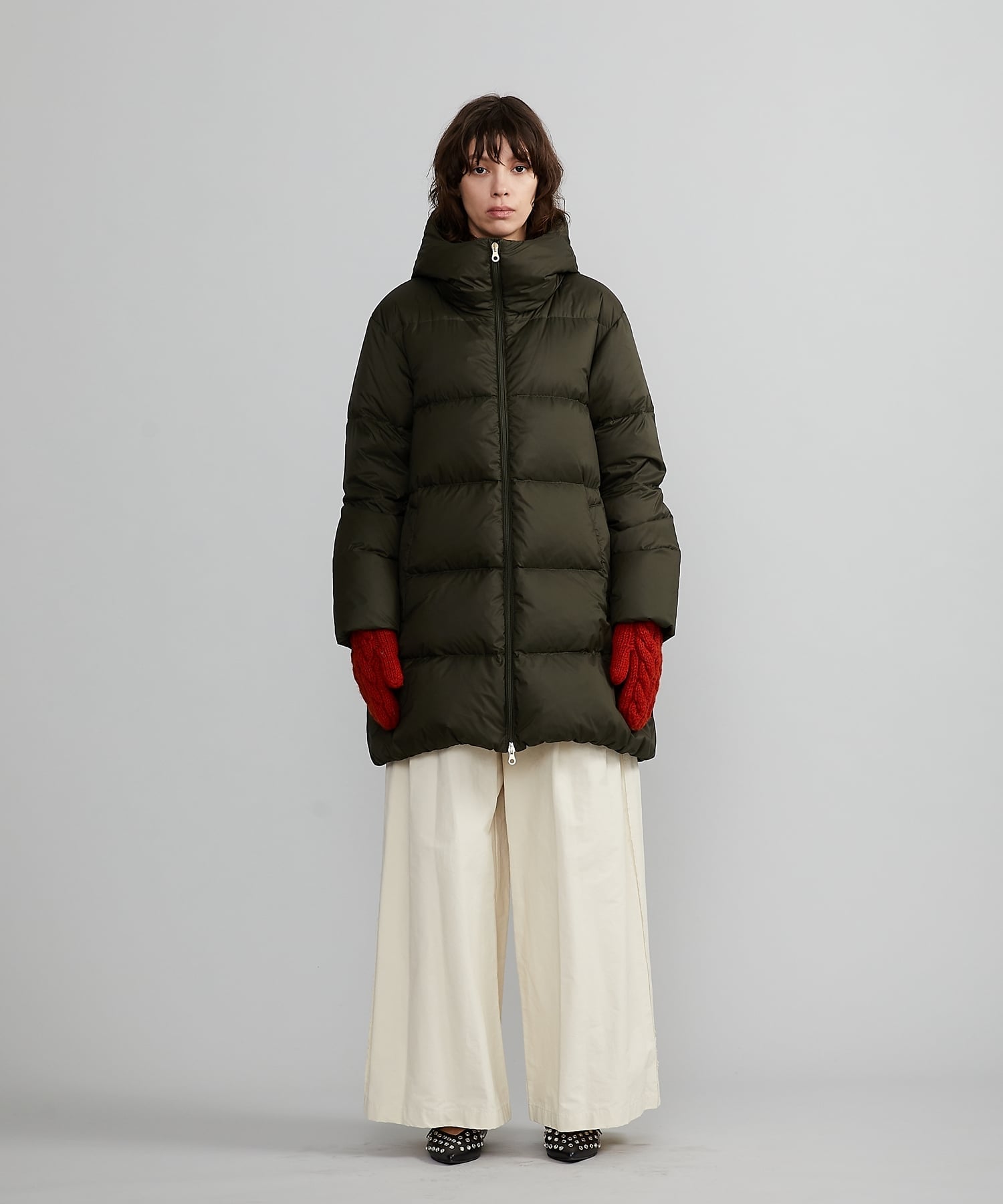 楽天市場】DUVETICA（カラーカーキグリーン）（レディースファッション