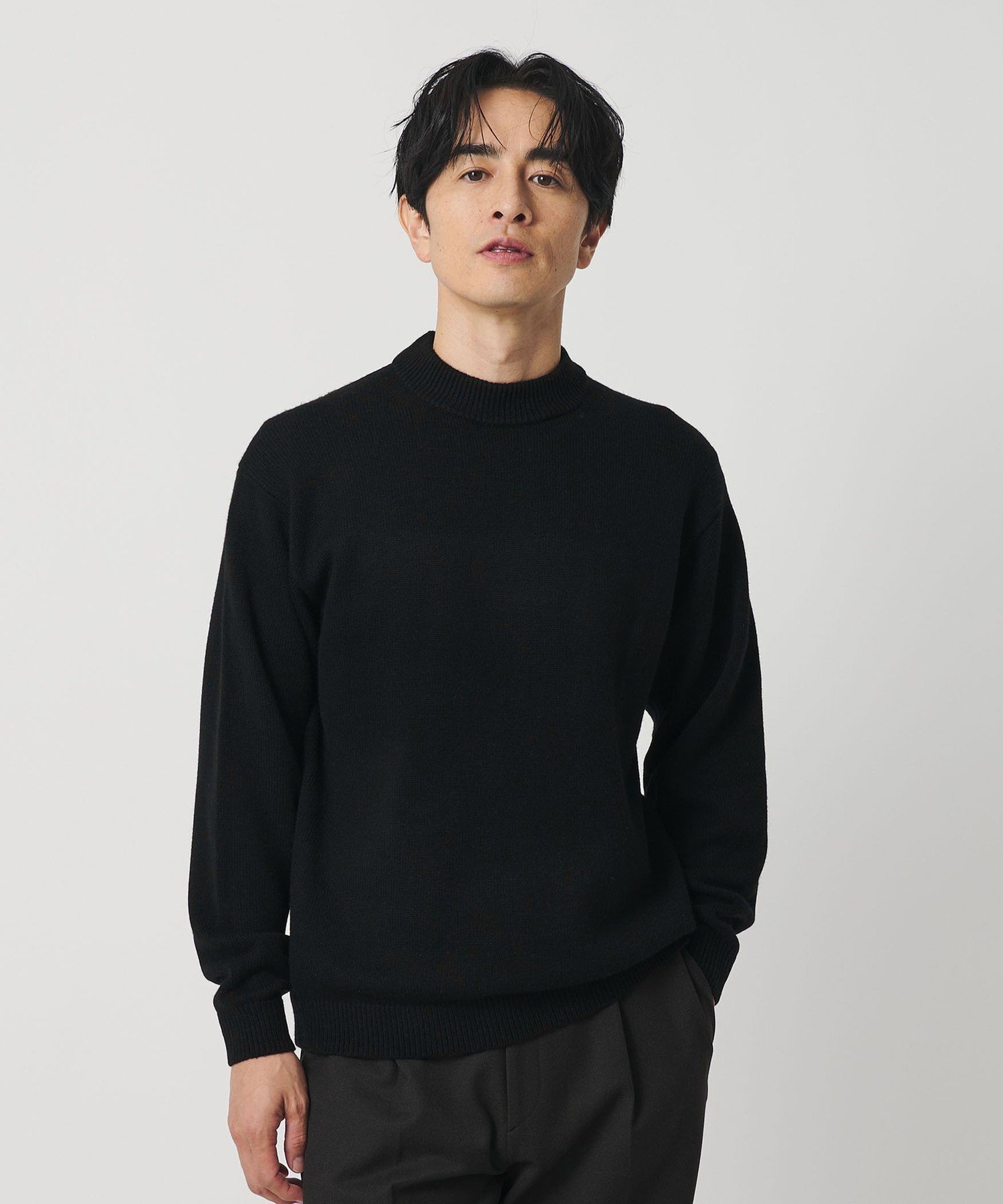 BEAUTY&YOUTH UNITED ARROWS｜ウールカシミヤブレンド モックネック