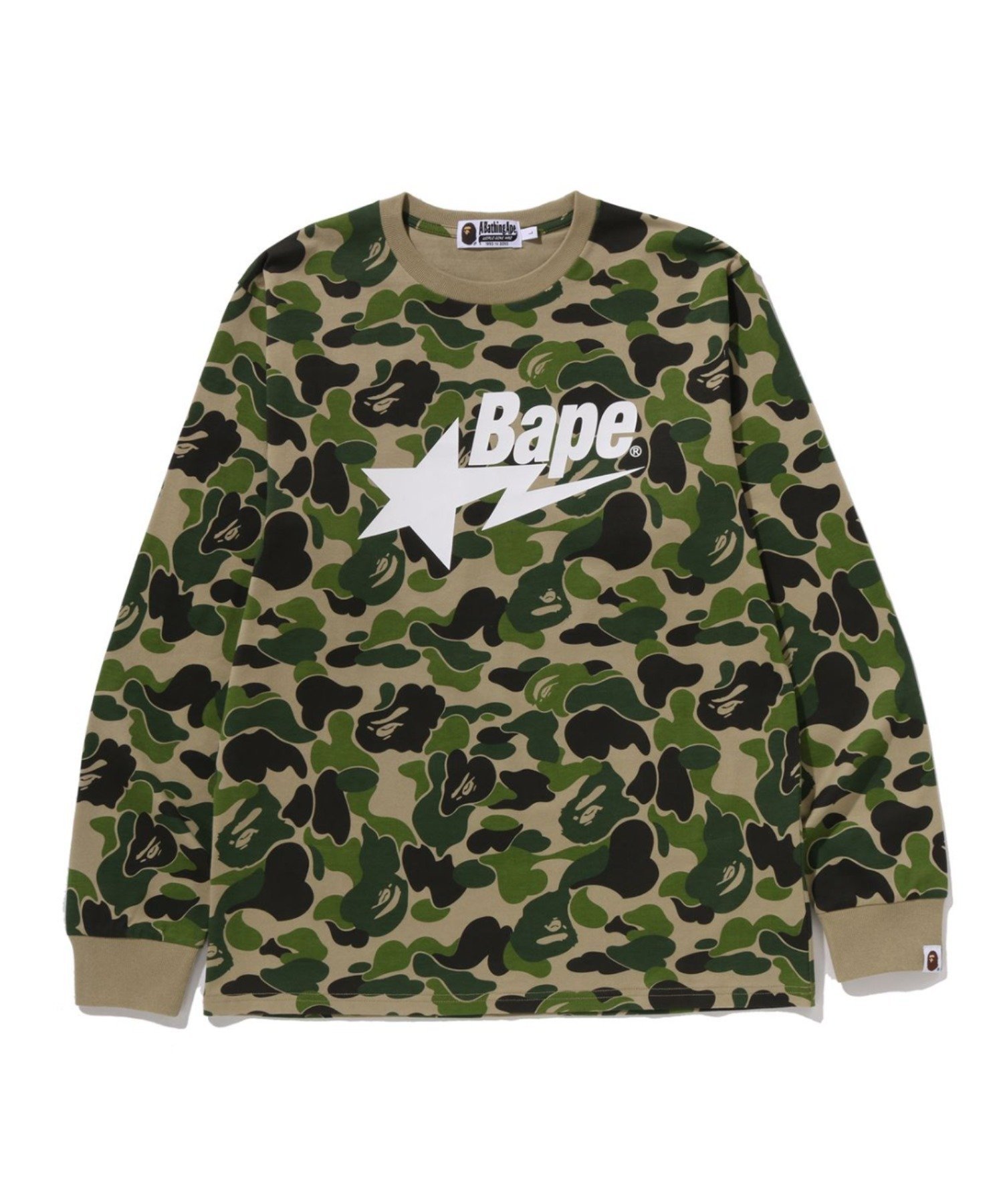A BATHING APE｜ABC CAMO BAPE STA LS TEE | Rakuten Fashion(楽天