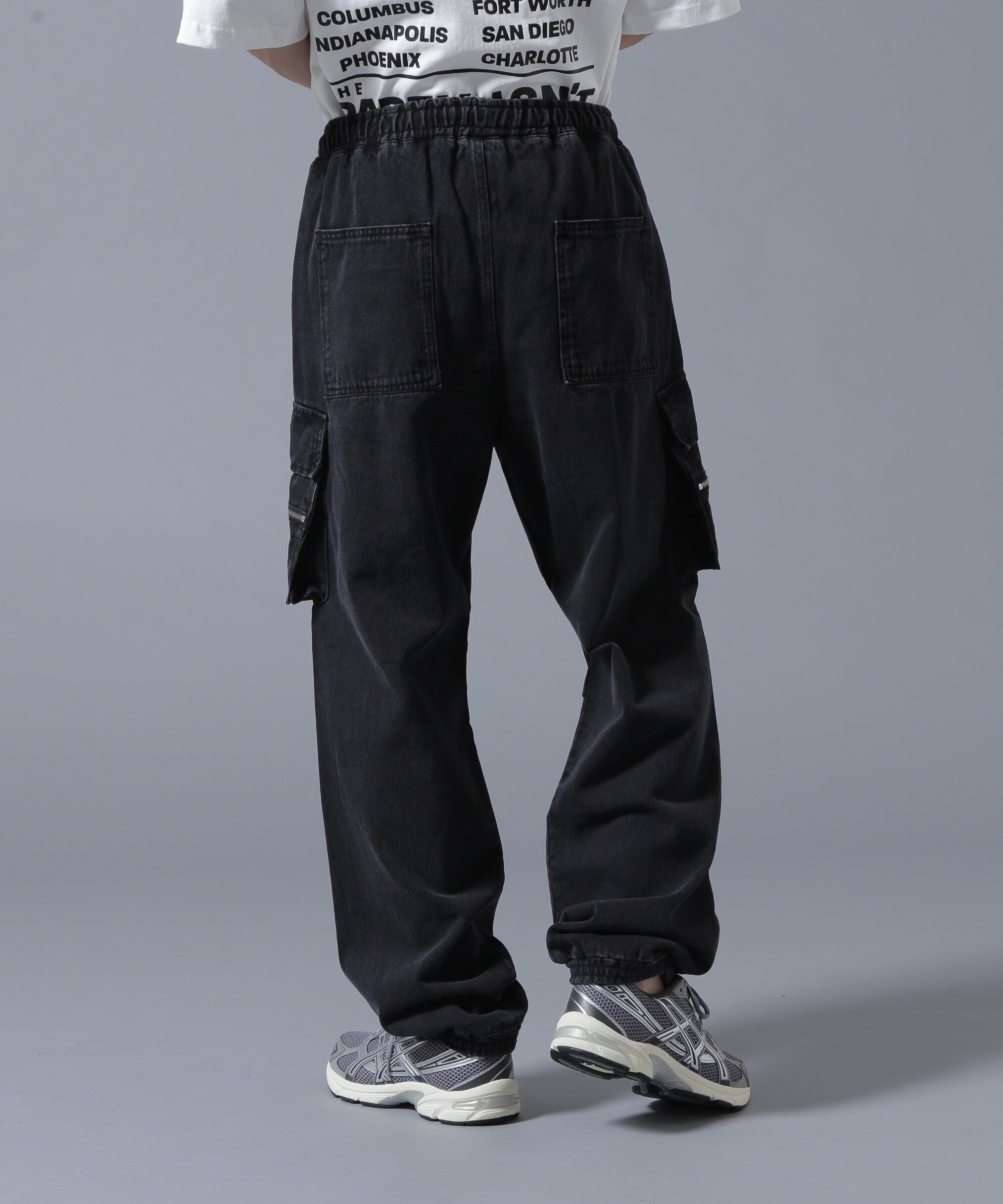 LHP｜DankeSchon/ダンケシェーン/DENIM ZIP-POCKET CARGO PANTS