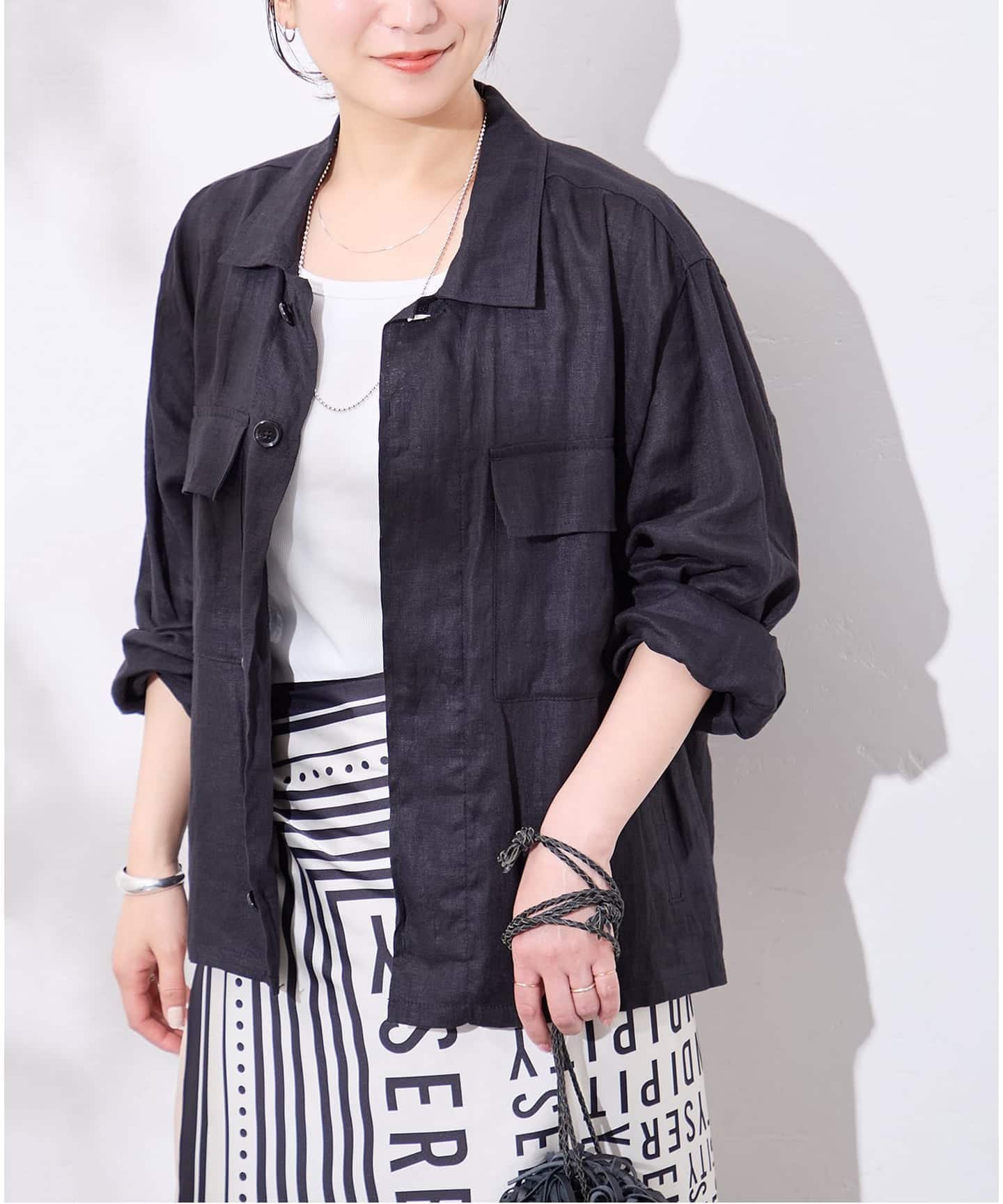 JOURNAL STANDARD｜《追加予約》リネンミリタリージャケット | Rakuten