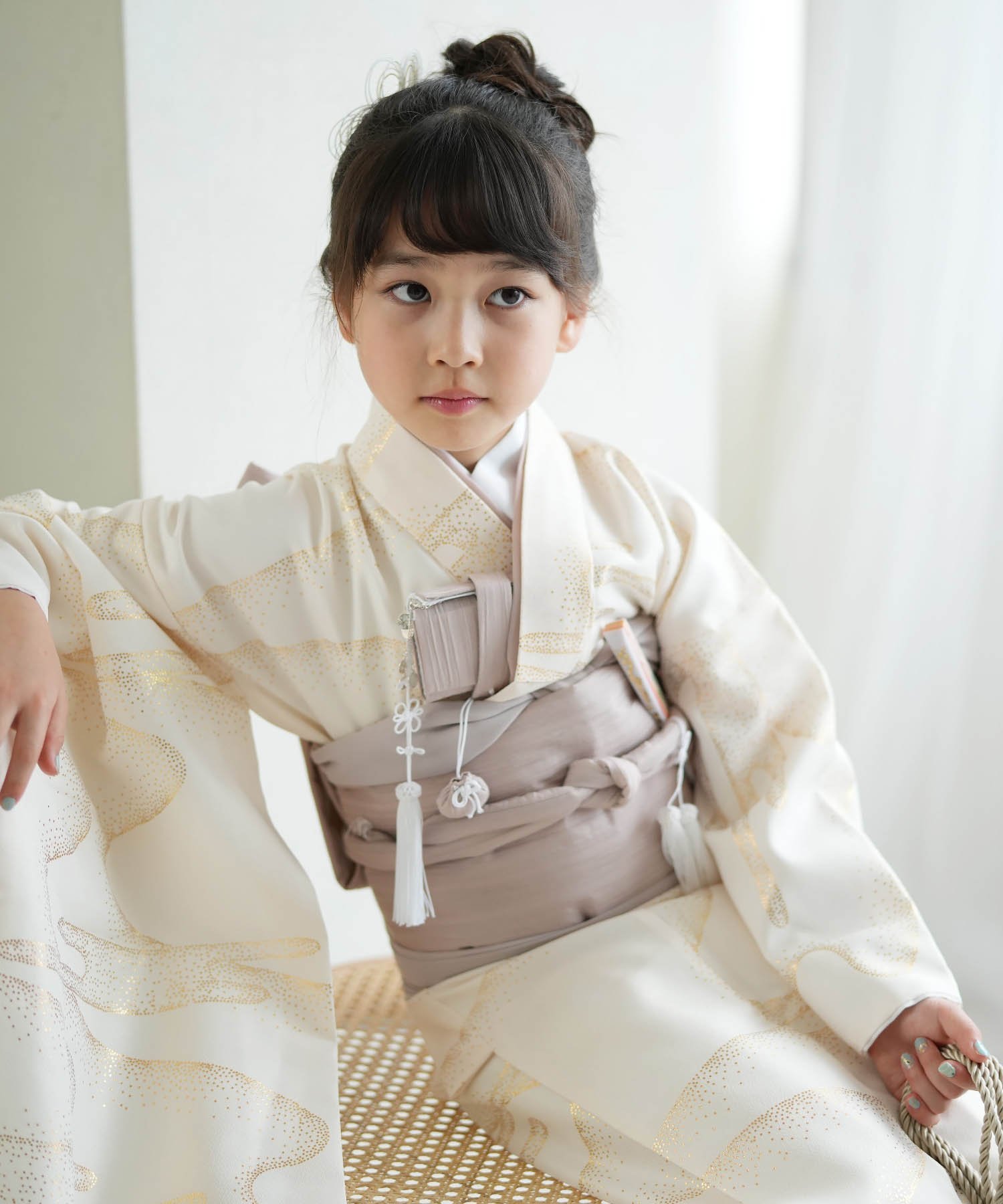 utatane｜ひよこ商店 七五三 着物 7歳 女の子 四つ身 着物セット