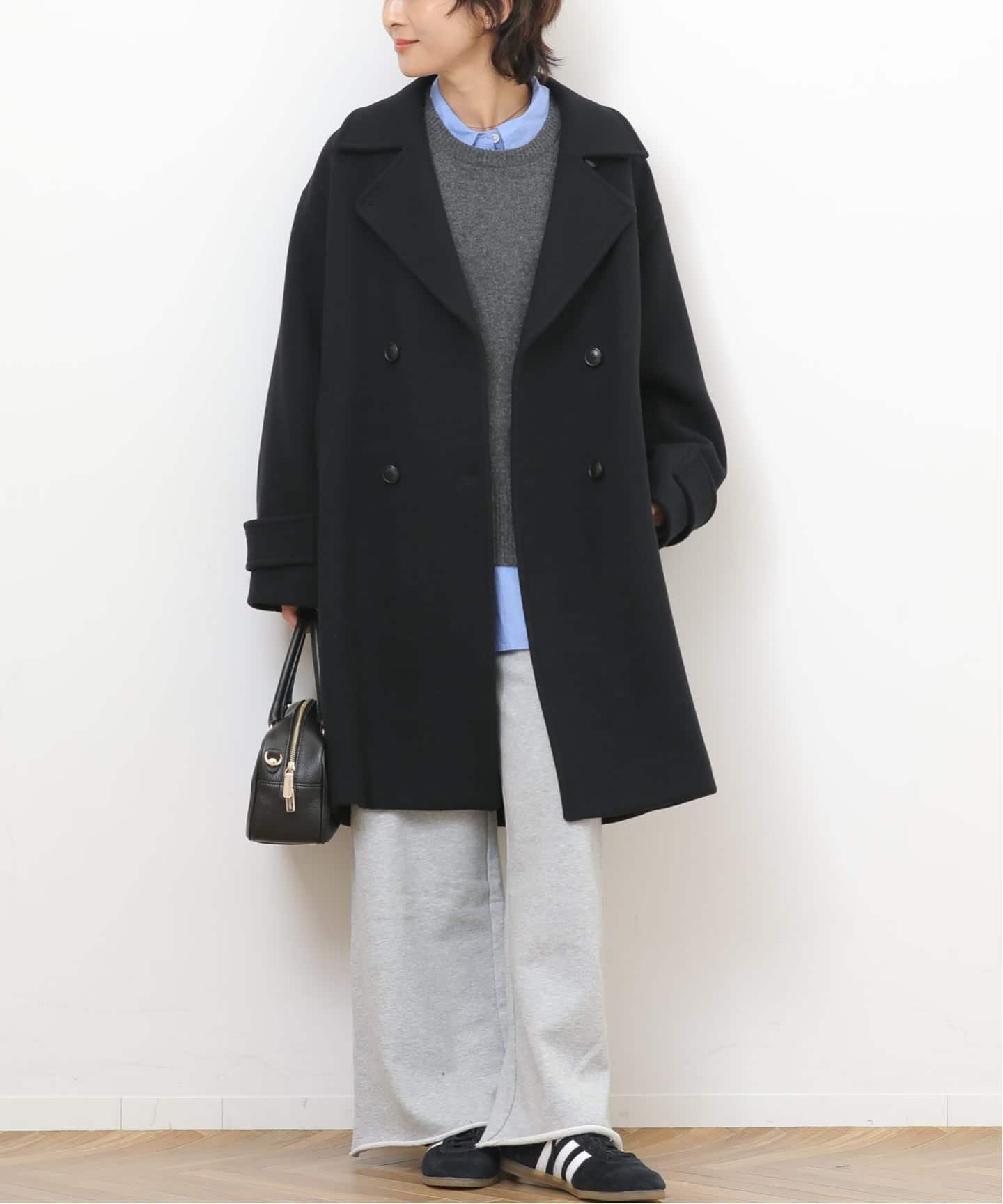 JOURNAL STANDARD relume｜《追加》ピュアラムロングコクーンコート