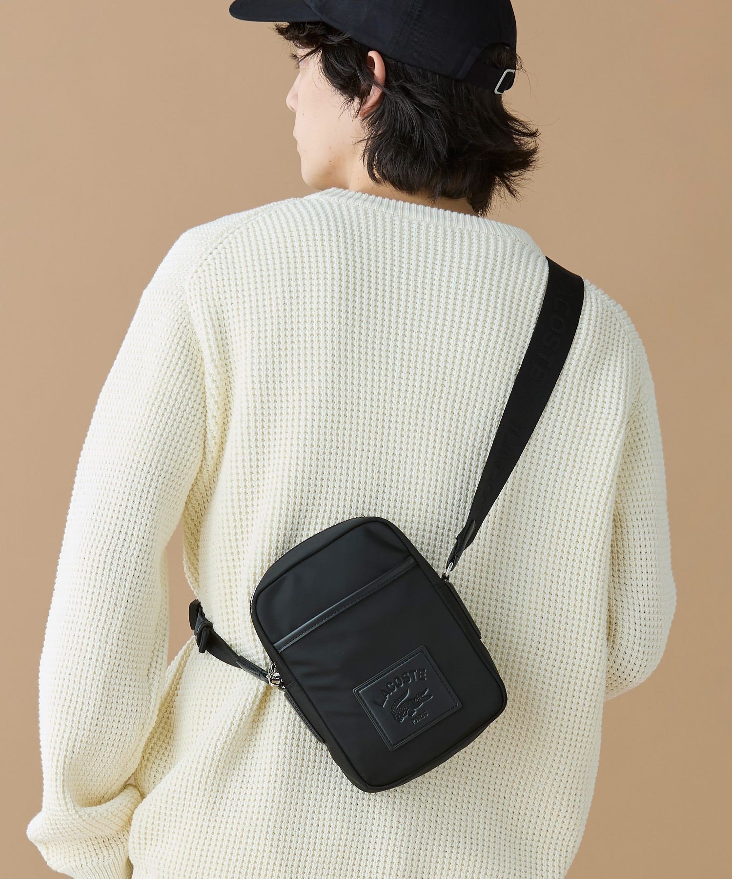 LACOSTE｜ラコステクラシックス ナイロンミニショルダーポーチ