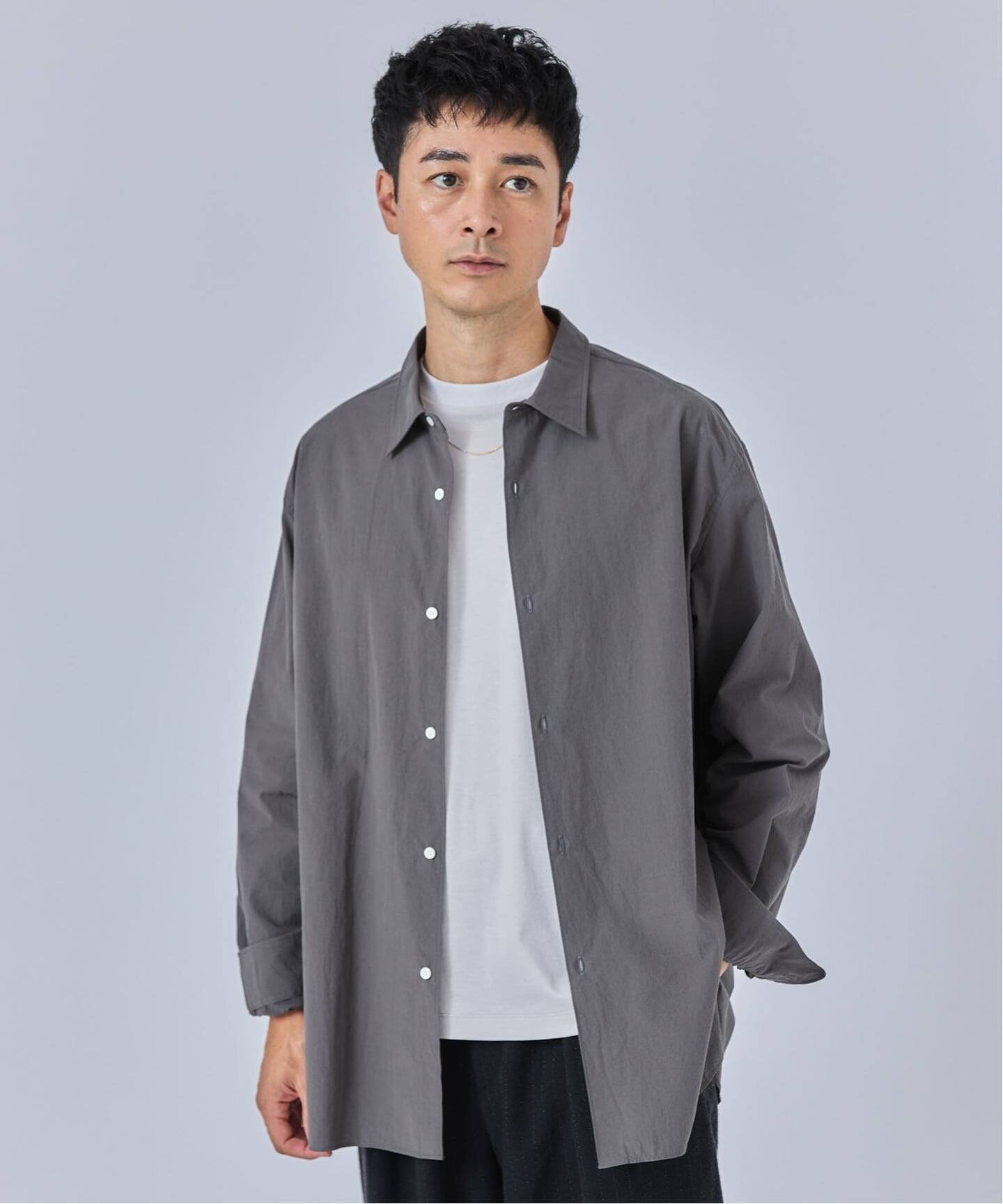 EDIFICE｜ETS.MATERIAUX(マテリオ) フレンチ ワーク シャツ | Rakuten